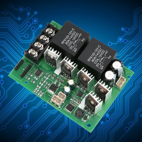 Drehzahlregler für bürstenbehaftete Gleichstrommotoren, PWM-Steuerung für Vorwärts- und Rückwärtslauf, 12 V, 24 V, 36 V, 40 A (1/5)