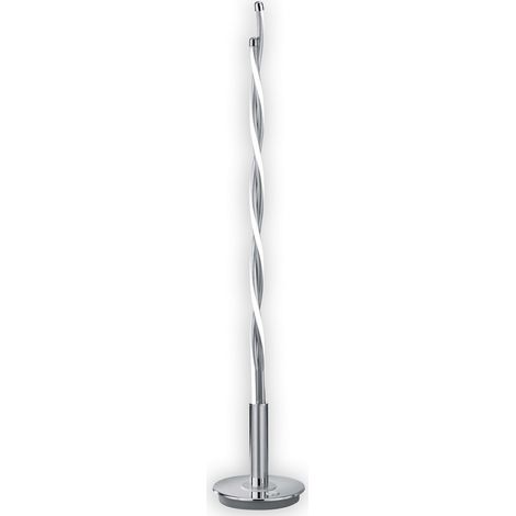 Naeve TWIST Lampe de table LED intégrée à intensité variable, chrome 3000 K, capteur tactile (1/3)