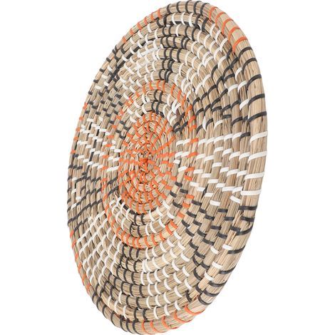 Wicker Placemats, Nordic Style, Innovative Round Placemats for Dining Table, Home Decor, Wall Decor, 30 cm (1/5)
