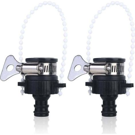 2-teiliger Schlauchanschluss Runder 20–24 mm Universal-Mischbatterie-Küchenhahn-Schlauchanschluss Verstellbarer Edelstahl-Kragenanschluss für Gartenschläuche (1/4)
