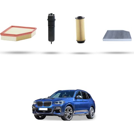 Kit tagliando 4 filtri compatibile con Bmw x3 (G01,F97) M40 hybrid 250kw dal 2018 (1/5)