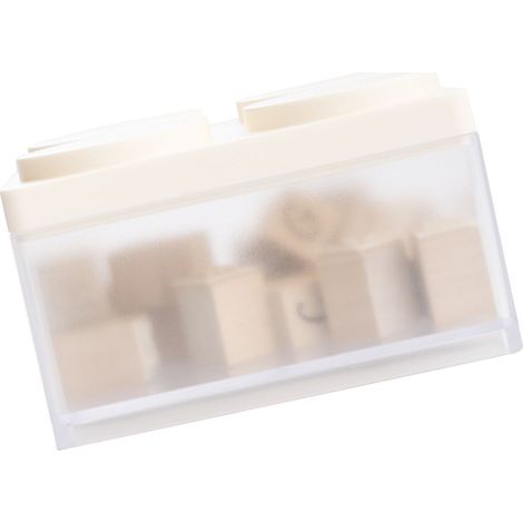 Boîte de rangement de bureau mignonne en plastique, organisateur de bureau multifonctionnel pour cosmétiques, bijoux, collations et fournitures de bureau (1/5)