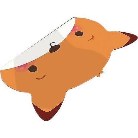 Tapis de bain style dessin animé, absorbant, ultra doux et antidérapant, lavable en machine, idéal pour les entrées, la cuisine, la salle de bain, la buanderie et la chambre (DD505) 45 x 70 cm (1/5)