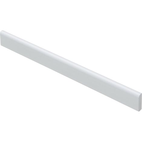Abschlussleiste selbstkleben 250 x 2,1 cm 5 mm, weiß Sockelleiste