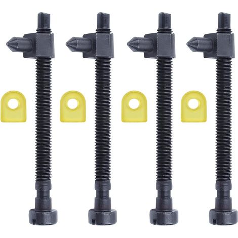 Jeu de 4 Vis de Tendeur de Chaîne pour Husqvarna 42 44 50 51 51EPA 55 55 Rancher 242 246 340 3454 Tronçonneuse Remplace 501546301 (1/5)
