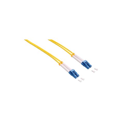 LogiLink 3m LC-LC Cable de fibra óptica e InfiniBand Amarillo