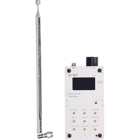 Radio de poche portable Mini Récepteur FM sans fil 300KHz-108MHz Si-307, petit appareil audio, écouteur intégré, idéal voyage et usage quotidien. (1/5)