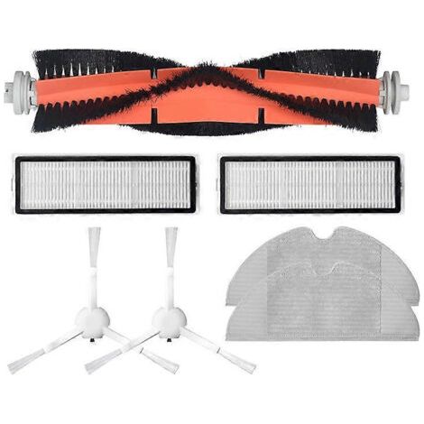 Accessoires lavables pour aspirateur robot Xiaomi Dreame F9, brosse latérale, rouleau de nettoyage, filtre HEPA et kits de lingettes de nettoyage