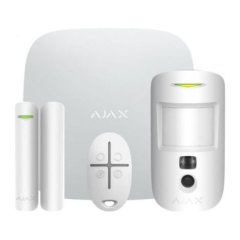 AJAX StarterKit Cam Plus Hub 2 Plus + MotionCam + DoorProtect + SpaceControl AJ20294