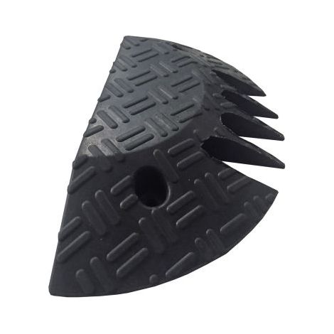 Protège câble RS PRO, Ø interne: 35mm, long. 500mm, Caoutchouc Noir ( Prix pour 1 )