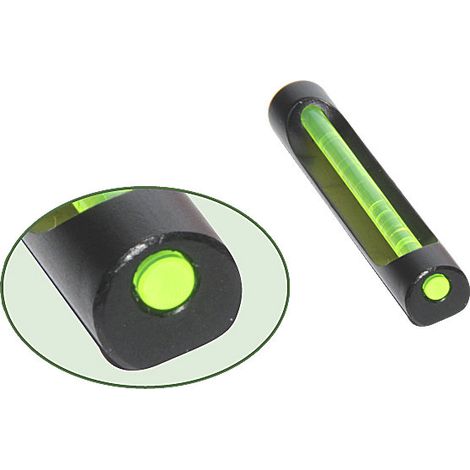 6X30Mm. Grün fluoreszierender Glasfaser-Aluminiumvisier Parabellum 604.2030
