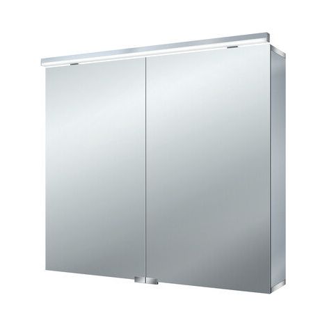 Emco asis pure armoire de toilette à LED, 800mm, Exécution: sans éclairage du lavabo - 979705082 (1/5)