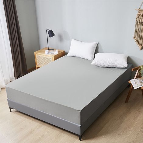 Housse De Protection Pour Matelas - Imperméable Et Respirant - Élastique 360° - Taille Full - 54 x 75 x 14 Pouces - 1 Pièce (1/4)