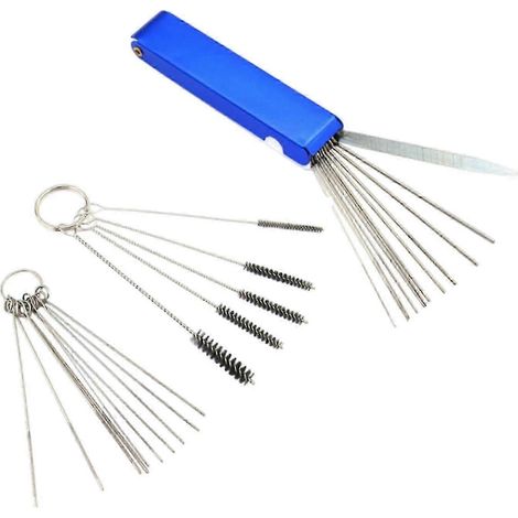 Kit de nettoyage de carburateur, outils de démontage de carburateur pour accessoires de cyclomoteur sans goupille de raclage, autoroute (1/4)