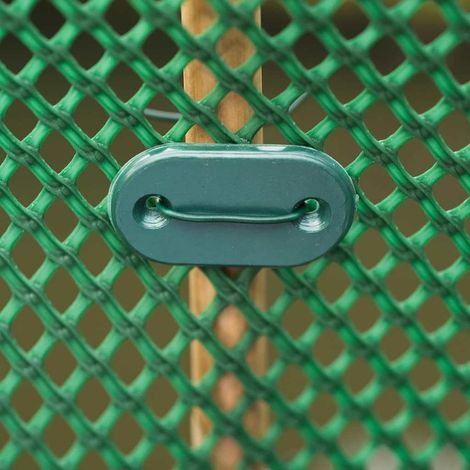 Set de fixation vert 26 attaches et 4m de fil