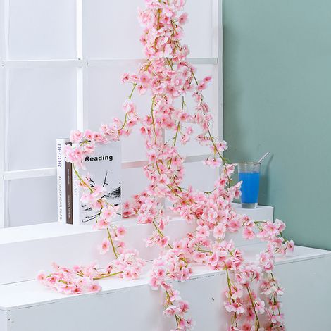 de fleurs de cerisier artificielles Sakura rose clair idéale