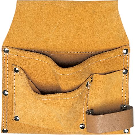 BORSA PER CARPENTIERE in crosta 3 TASCHE- MAURER