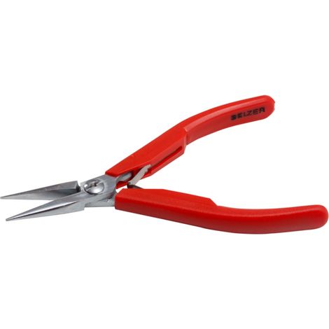 Bahco Flachrundzange mit synthetischem Griff, hochglanzpoliert, 132 mm (1/4)