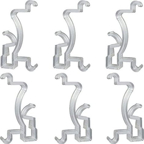Set di 6 binari per tende veneziane da 48 mm - accessori per binari per tende - set per tende veneziane (1/2)