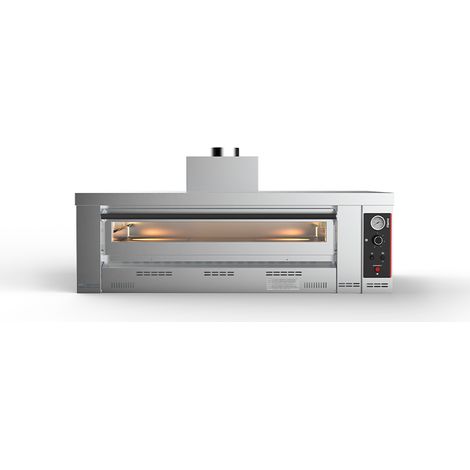Four Pizza Gaz Professionnel FLAME 1 Chambre - 4 Pizzas 14 Kw - PizzaGroup