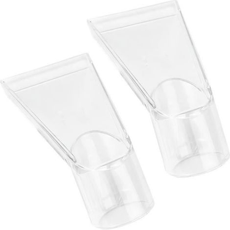 Embout Buse Aspirateur - ZHUODIKE - 2Pcs - Tête Pivotante - 9 1 cm - Nettoyage Efficace FILTRE POUR CHICHA (1/5)
