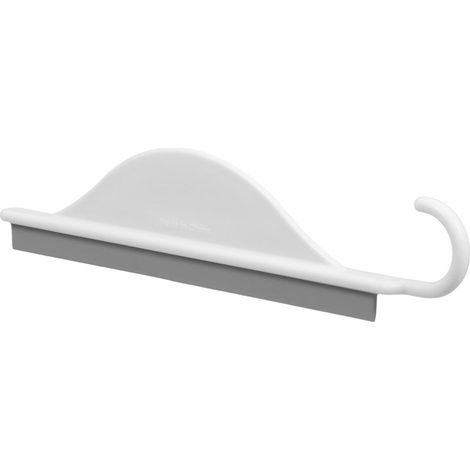 Raclette à vitres en silicone avec réservoir d'eau, outil de nettoyage de miroirs, raclette de salle de bain (1/5)