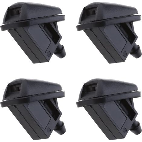 4pcs Plastic Car Front Windshield Washer Nozzles 4M5117666AD BM5117666AB BM5117666AD Compatible with Focus Fiesta Mondeo C-Max Galaxy (1/5)