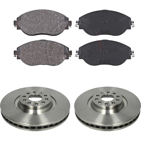 KIT FRENI ANTERIORI compatibile con CUPRA ATECA (KH7) - DISCHI + PASTIGLIE OEM: FDB5096 / 18194 , 18605 /SOSTITUZIONE DIRETTA/BASSA POLVERE/SILENZIOSO (1/5)
