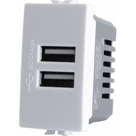 Frutti compatibili Bticino Matix comandi interruttori pulsanti prese schuko T21 USB doppio