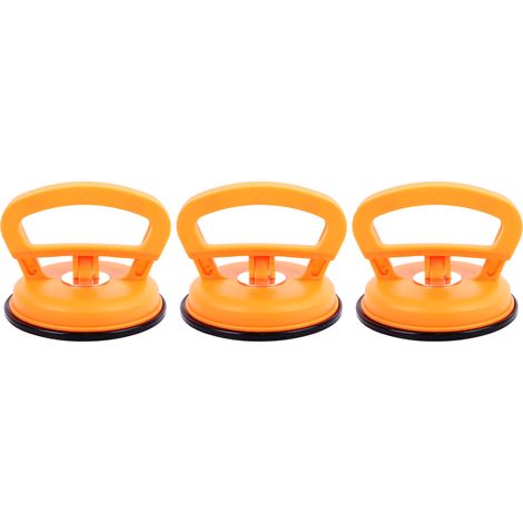 Lot de 3 ventouses de réparation auto, plastique robuste, extracteur de bosses, lève-carreaux pour verre (1/5)