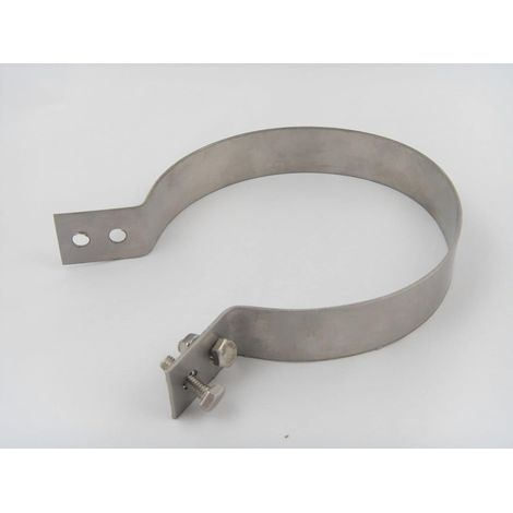 Fascetta per grondaia Walraven 6123012 acciaio inox 80-120 mm