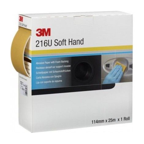 3M 50333 ABRASIVE ROLLE MIT SOFT SPONGE PRE-CUT P 240