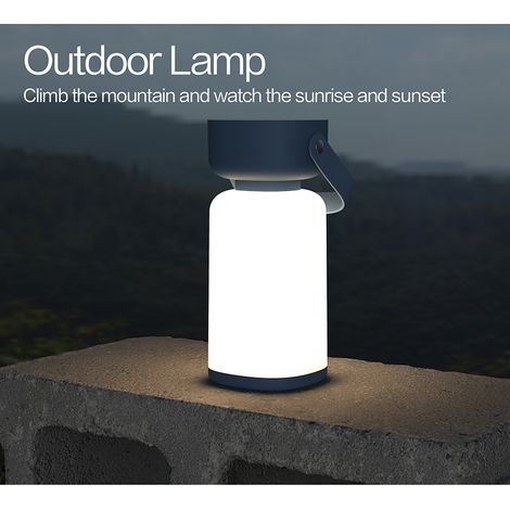 Veilleuse portable rechargeable, à tenir à la main et à suspendre, lampe de chevet rechargeable par USB, idéale pour la chambre. (1/5)