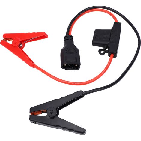 Câble XT150 vers pince de batterie compatible avec la station d'alimentation EcoFlow Delta 2/2 Max/3/3 Plus, 1,5 m (59,06 po), connexion supplémentaire (1/5)