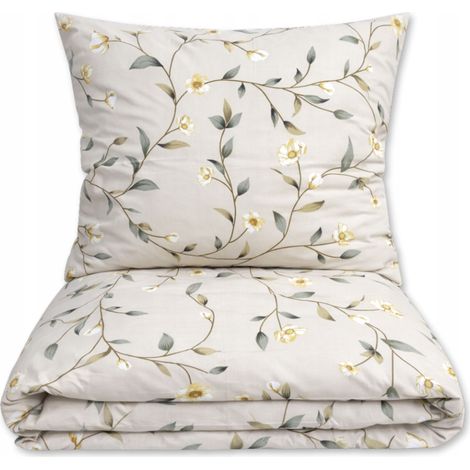 SET DI BIANCHERIA DA LETTO 200x220 100% COTONE SPESSO 3 PEZZI POLACCO PREMIUM
