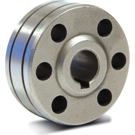 Rouleau de Dragage GYS Abratools en Aluminium ALMg5, Diamètre 37 mm, Résistance 0,8/1,0 mm
