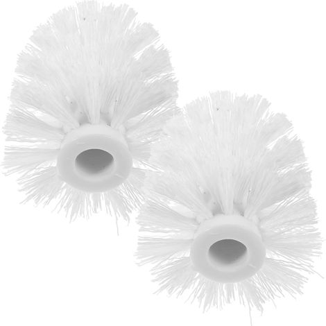 Brush Heads 2 White Plastic Pieces 9X8X8 CM Compatible (1/5)