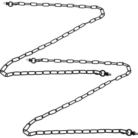 ne Suspendre en M tal Noir 35 X 15 M 2 Cadenas 4 MM 2 (1/5)