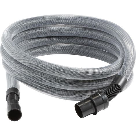 Makita – Tuyau d'aspiration flexible 28 mm – Longueur 5 m – Antistatique – Pour machines à batterie – Revêtement lisse pour glisse optimale (1/2)