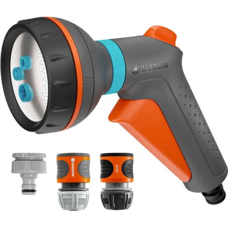 Pistolet d'arrosage GARDENA multi-applications Classic avec nécessaire de base