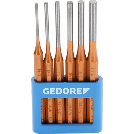 GEDORE Splintentreiber-Satz achtkant 6-teilig im PVC-Halter (1/5)