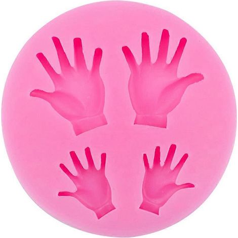 Moule à chocolat réutilisable en silicone, outil de pâtisserie pour la confection de fondant fait main. (1/5)