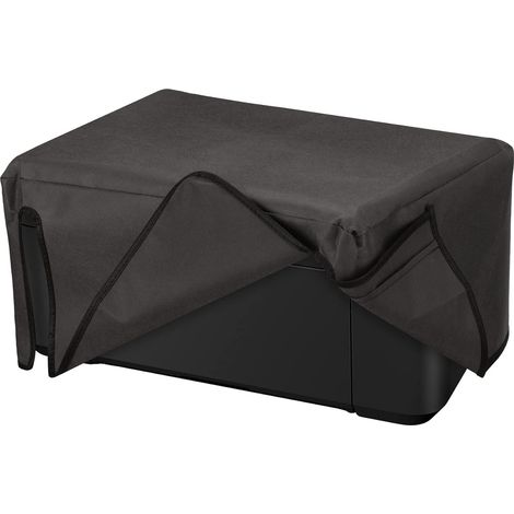 Housse compatible avec Canon Pixma TR4650 / TR4651 / TR47511i - Housse de protection pour imprimante - gris foncé (1/5)