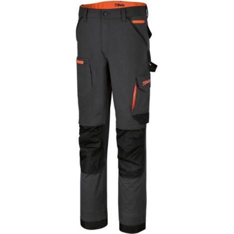 Pantalon de travail stretch multipoches BETA 7650 - Gris foncé - 42 - Jambes standards