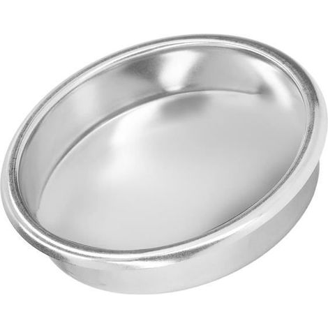 1 Disque de rinçage, Acier inoxydable, 58 mm, Nettoyage contre-courant, Accessoire machine à café, Semi-automatique (1/4)