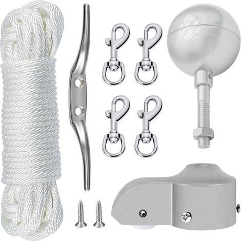 Kit de pièces de réparation pour mât de drapeau-Muntra (1/5)