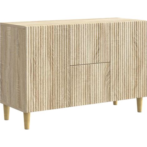 Aparador Roble Sonoma 89 x 34,5 x 60 cm Madera de Ingeniería vidaXL