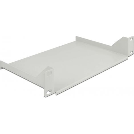 Delock Estante de 10 para armario de red 1U gris
