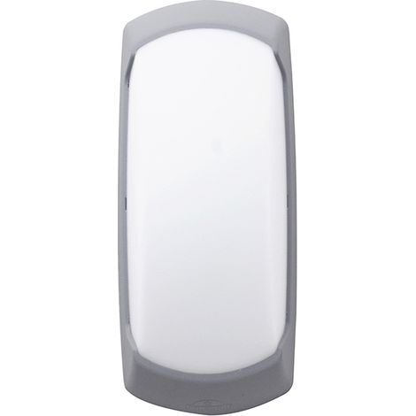 francy wall lamp 1xe27 ip66 l.30xw.8,5xh.13cm résine grise