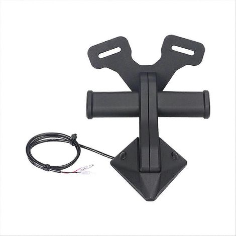 Soporte de matrícula con fijación trasera para Street Triple (1/5)